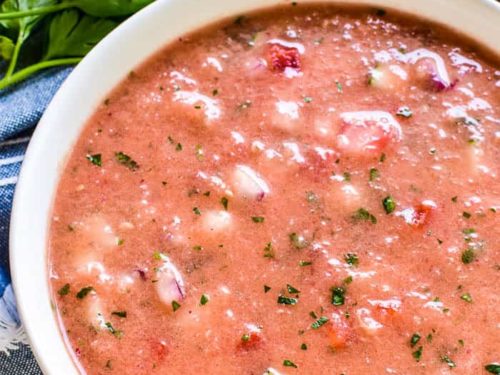 Easy Gazpacho – Lemon Tree Dwelling