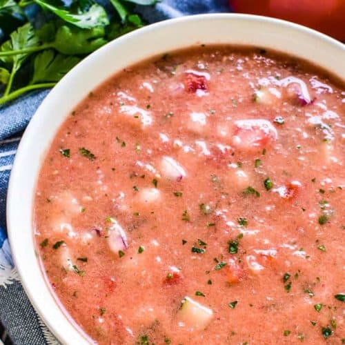 Easy Gazpacho – Lemon Tree Dwelling