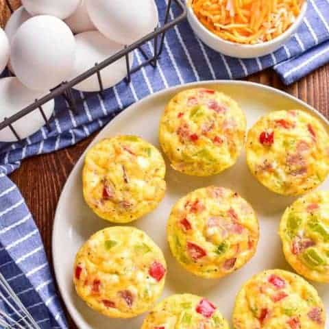 Ham & Cheese Egg Muffins