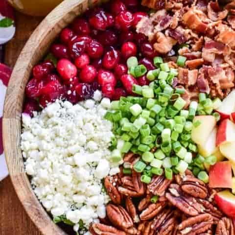 Cranberry Apple Pecan Salad
