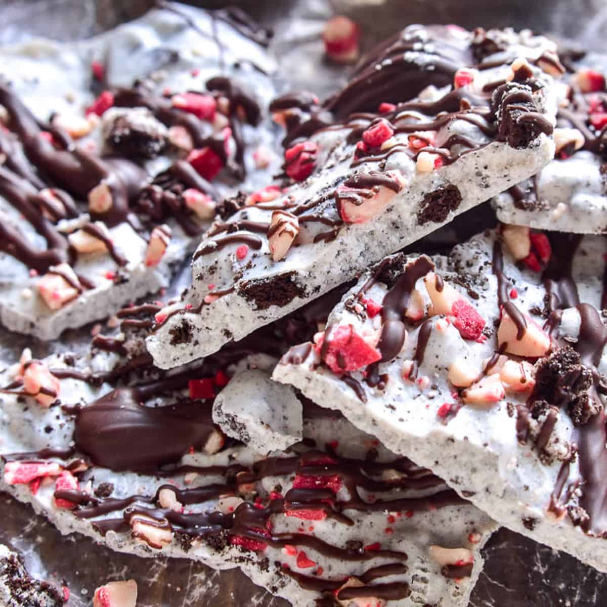 Oreo Peppermint Bark