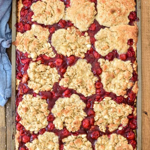 Cherry Apple Butter Bars