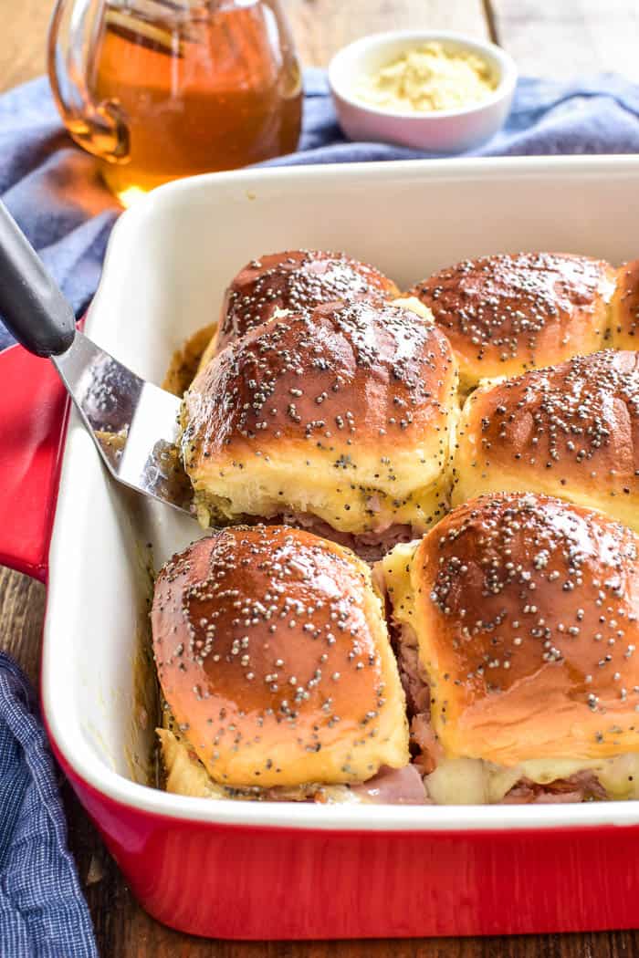 Honey Mustard Ham and Cheese Sliders Lemon Tree Dwelling