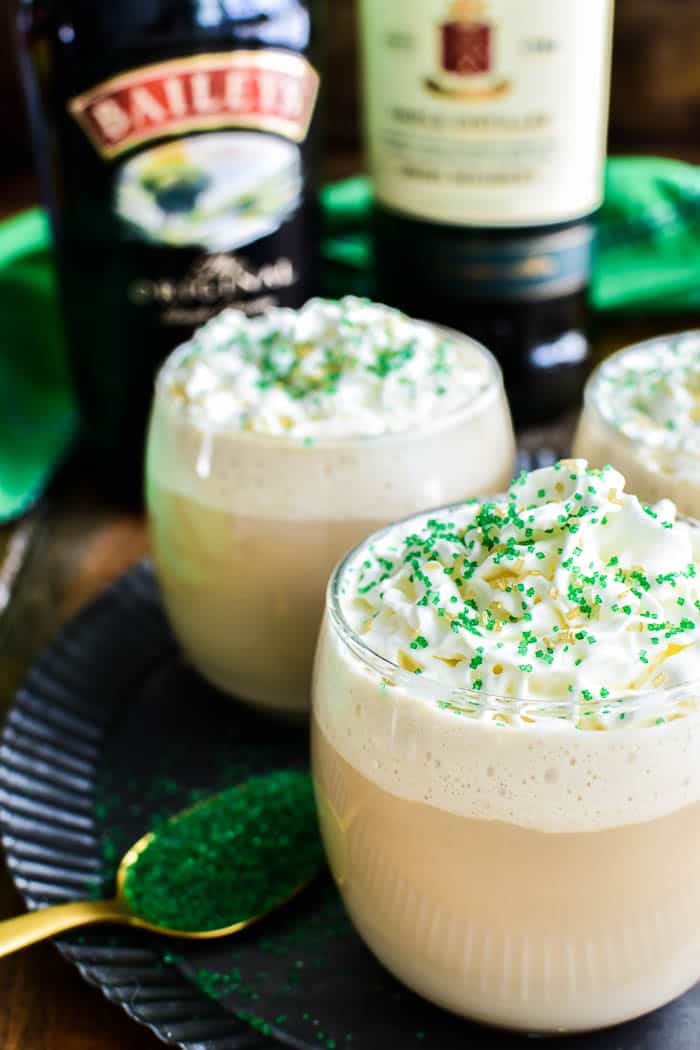 Close up of Irish Mudslides
