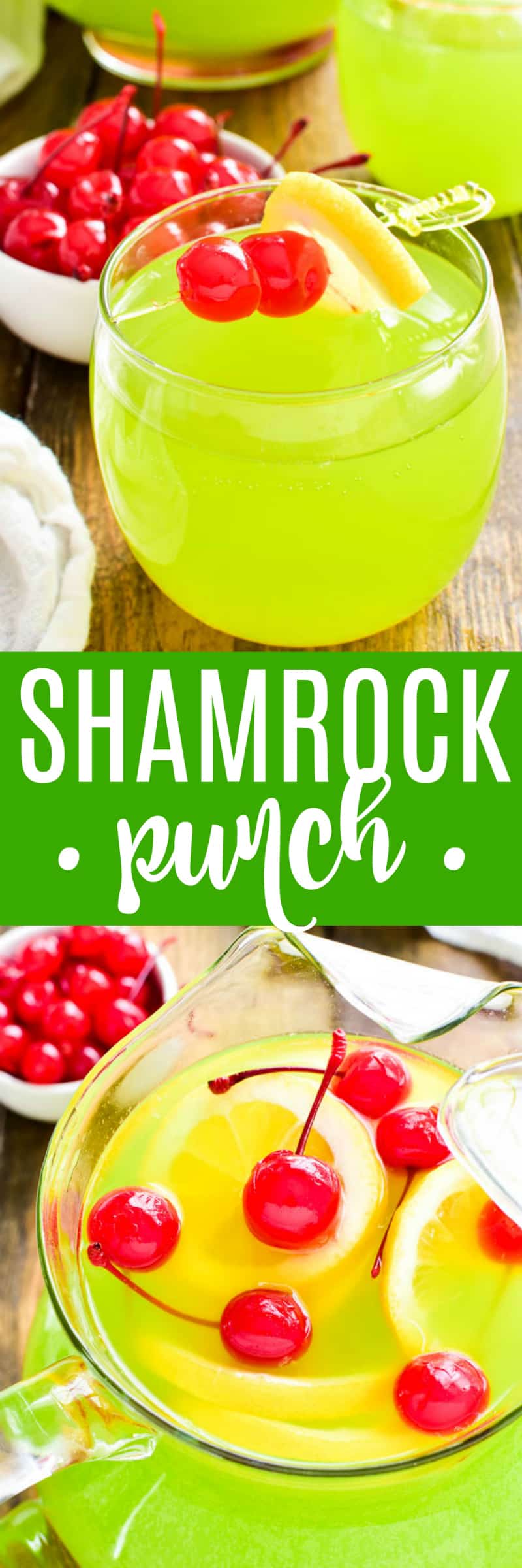 Collage image of Shamrock Punch