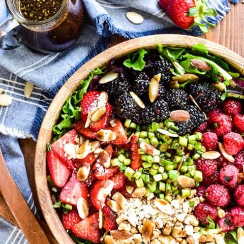 Triple Berry Salad 