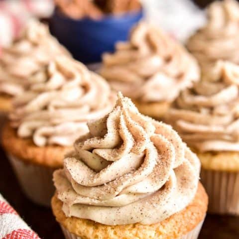 Churro Cupcakes