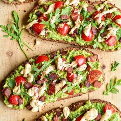 BLT Avocado Toast