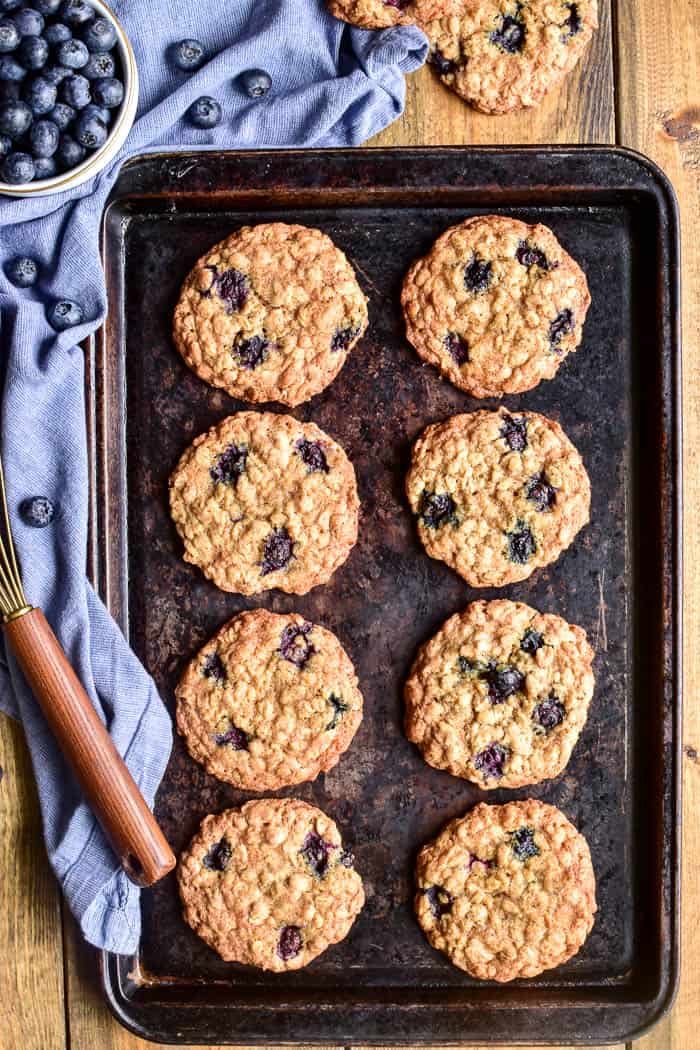 Blueberry Oatmeal Cookies Lemon Tree Dwelling