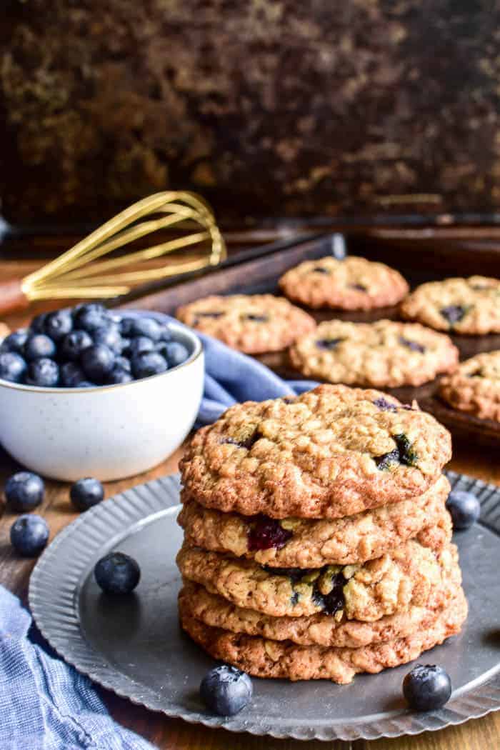 Blueberry Oatmeal Cookies