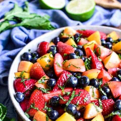 Mojito Fruit Salad