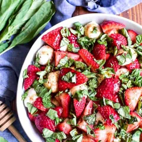 Strawberry Caprese Salad