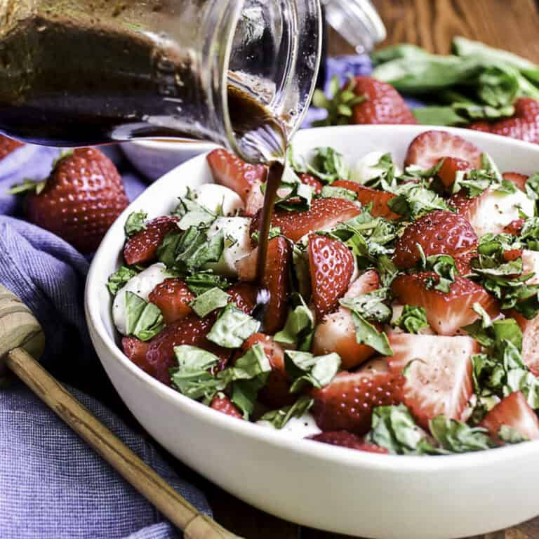 Strawberry Caprese Salad