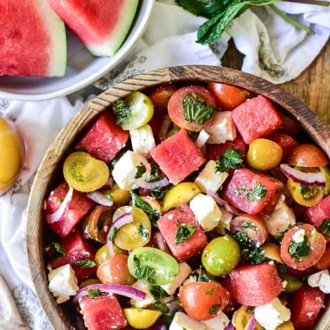 Watermelon Feta Salad