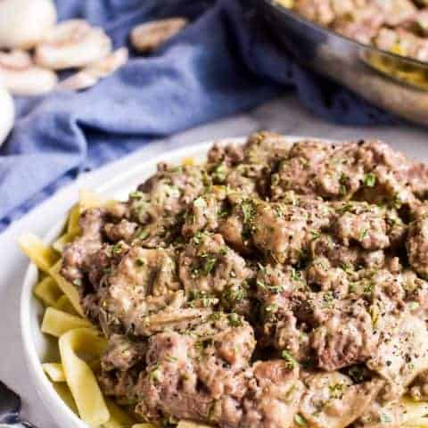 Beef Stroganoff