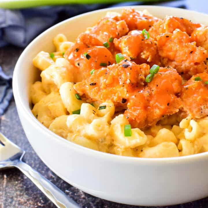 Buffalo Chicken Mac and Cheese