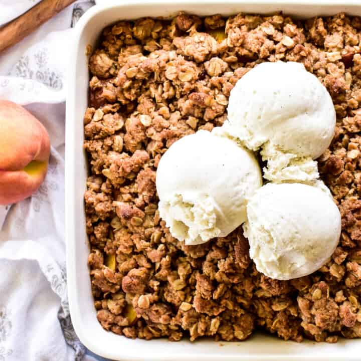 Peach Crisp