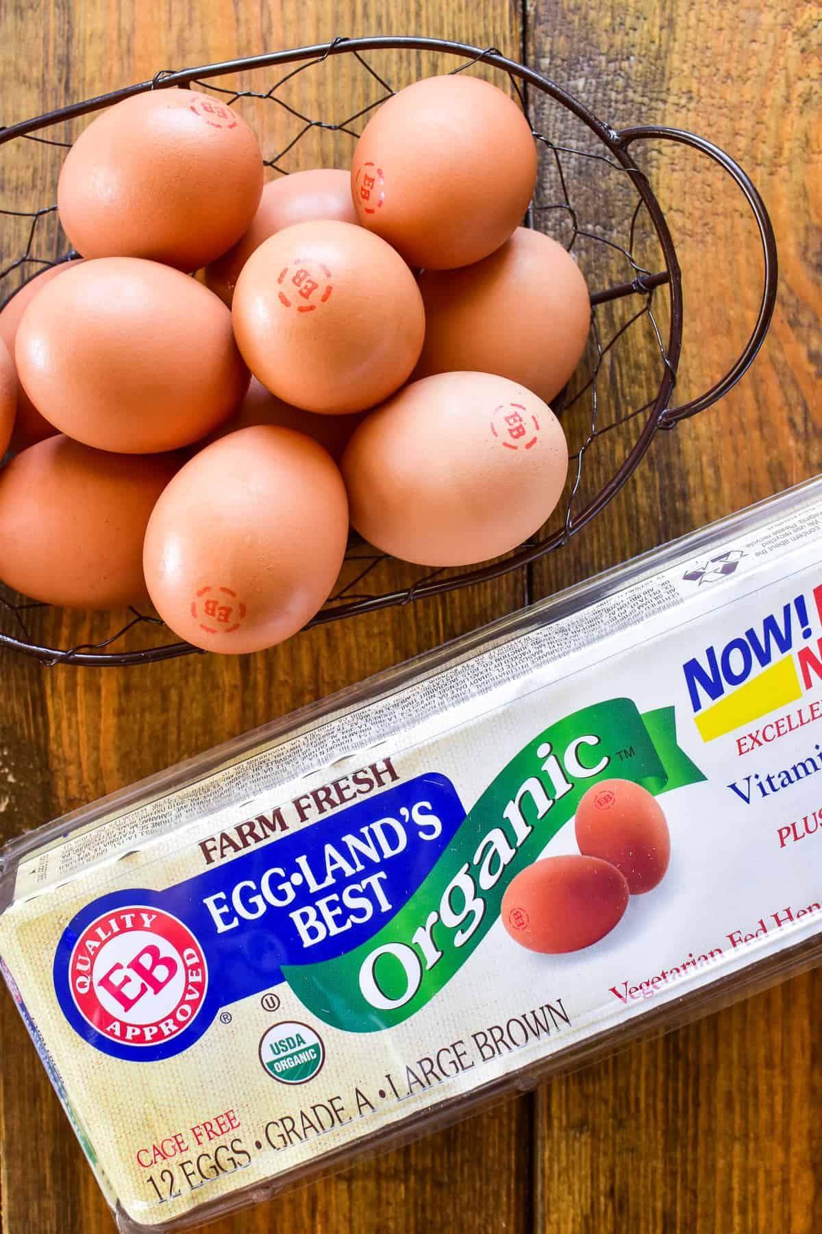 Eggland's Best Organic eggs