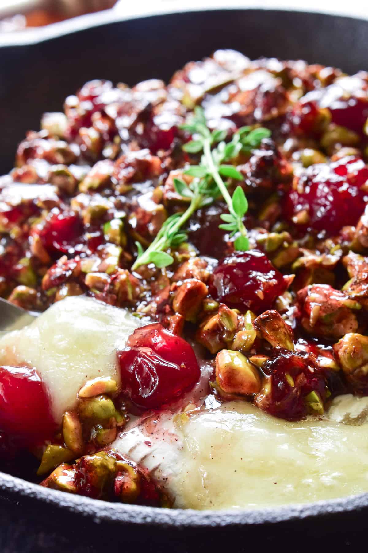 Baked Brie With Pomegranate And Pistachios Recipe