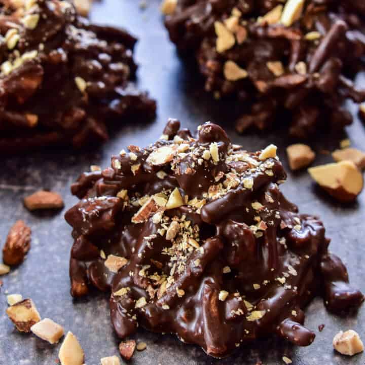 English Toffee Haystacks