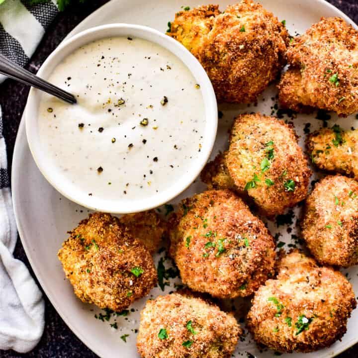 Air Fryer Mushrooms