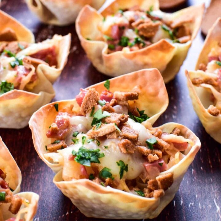 Reuben Wonton Cups