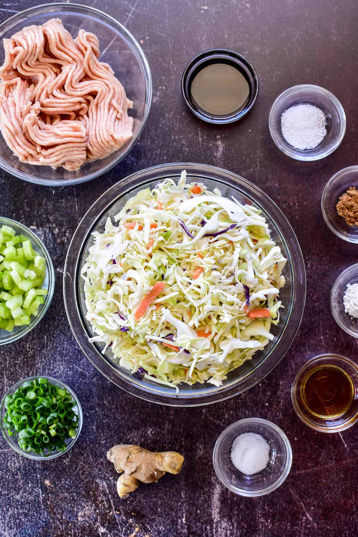 Egg Roll in a Bowl ingredients