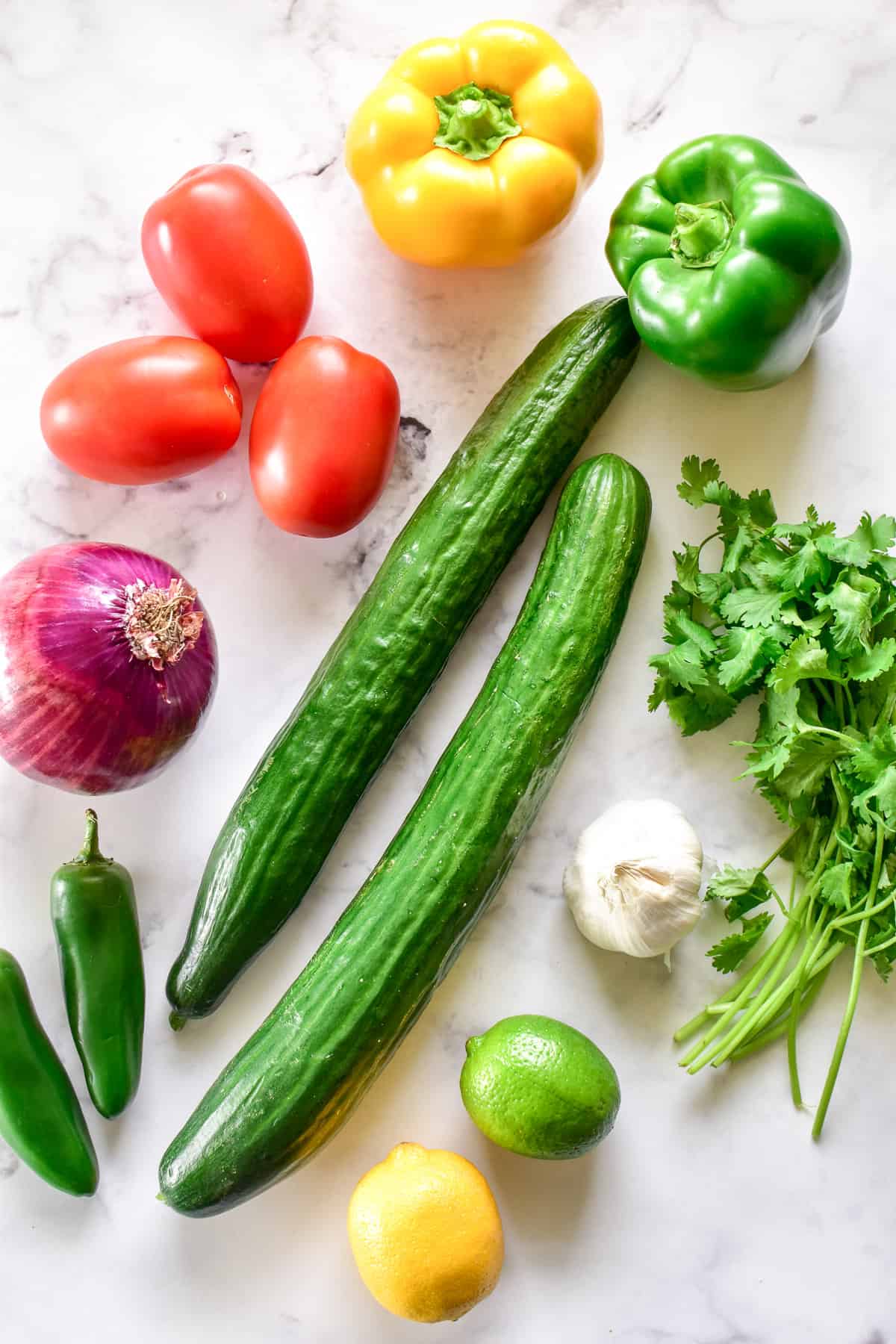 Cucumber Salsa ingredients