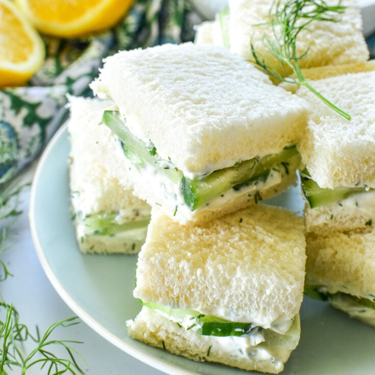 Cucumber Sandwiches – Lemon Tree Dwelling