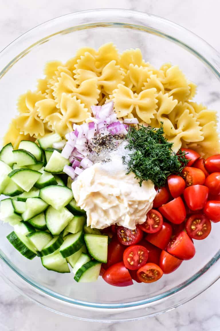 Cucumber Pasta Salad Lemon Tree Dwelling