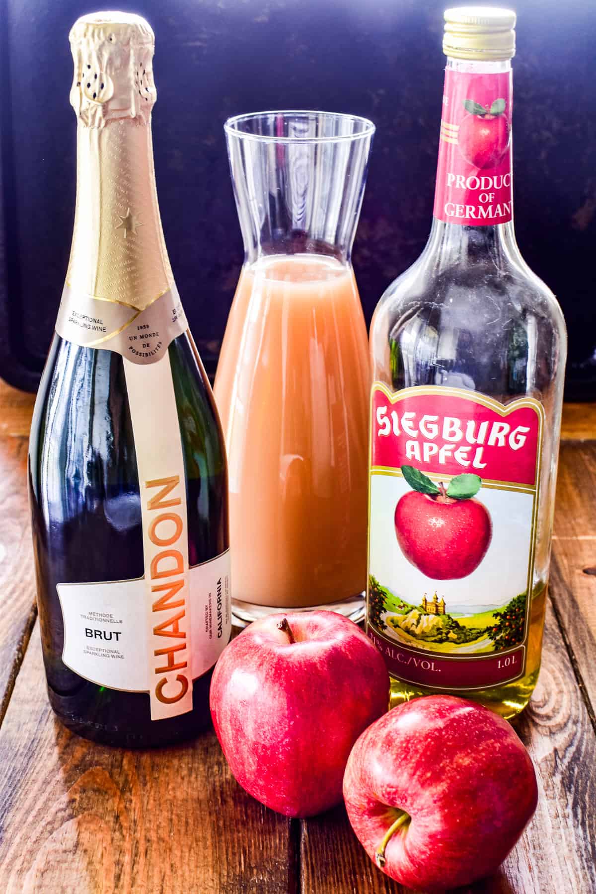 Apple Cider Mimosa ingredients