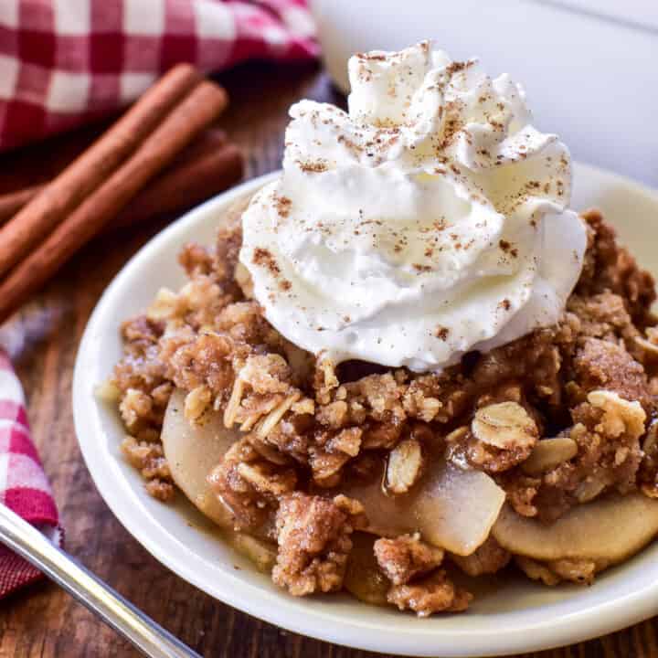 Apple Pear Crisp