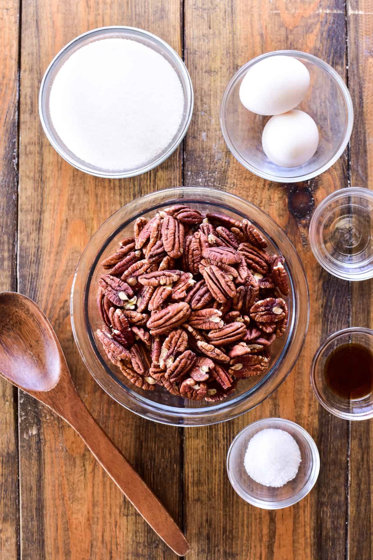 Candied Pecans ingredients