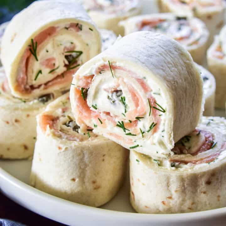 Lox & Cream Cheese Pinwheels