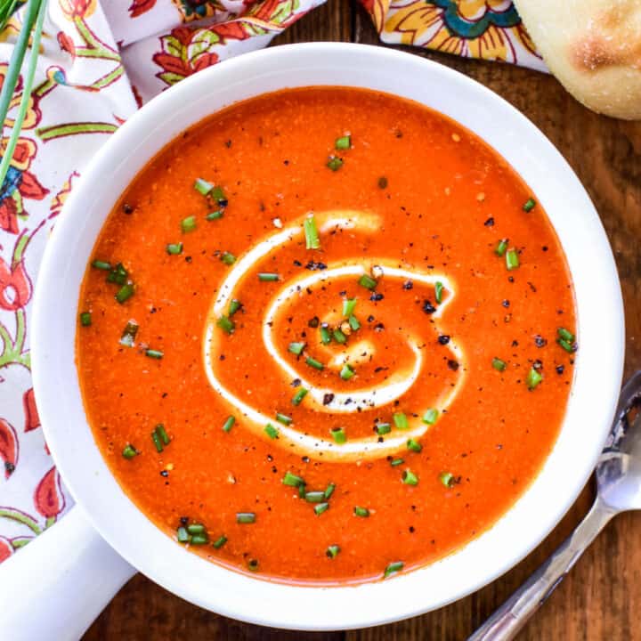 Roasted Red Pepper Soup