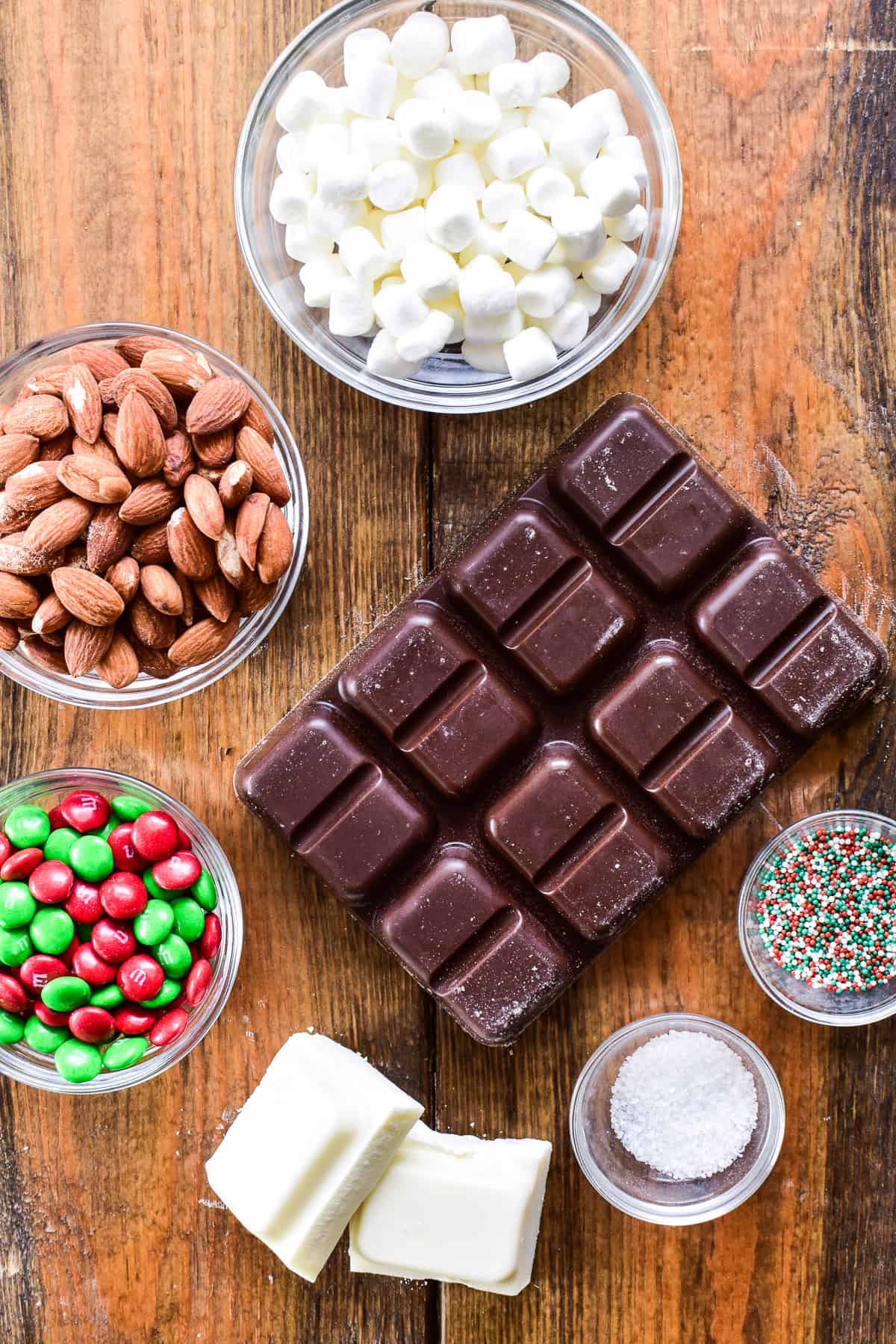 Rocky Road candy ingredients