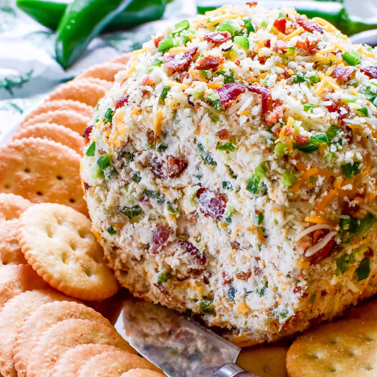 Jalapeño Popper Cheese Ball