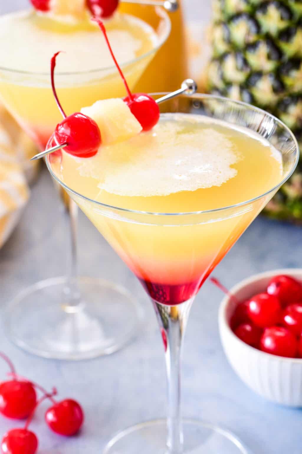 Pineapple Upside Down Martini Lemon Tree Dwelling