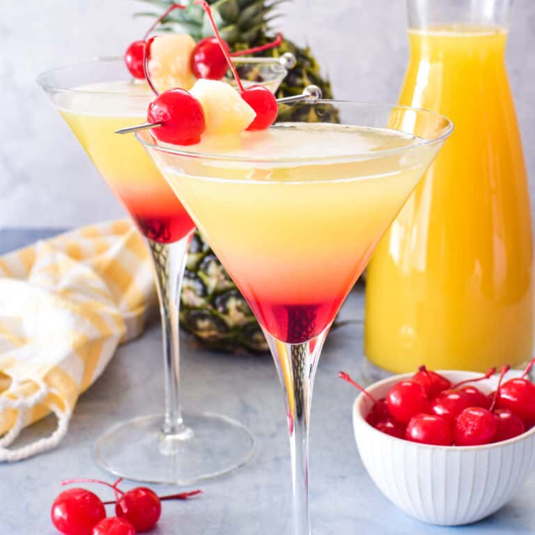 Pineapple Upside Down Martini Lemon Tree Dwelling