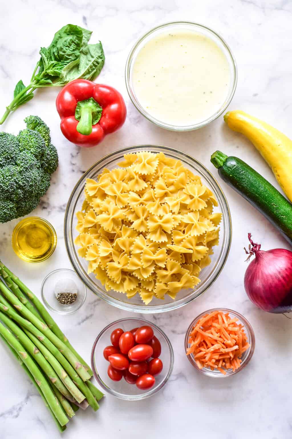 Alfredo Pasta Primavera Lemon Tree Dwelling