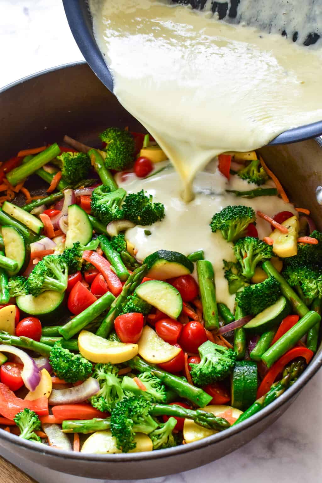 Alfredo Pasta Primavera Lemon Tree Dwelling