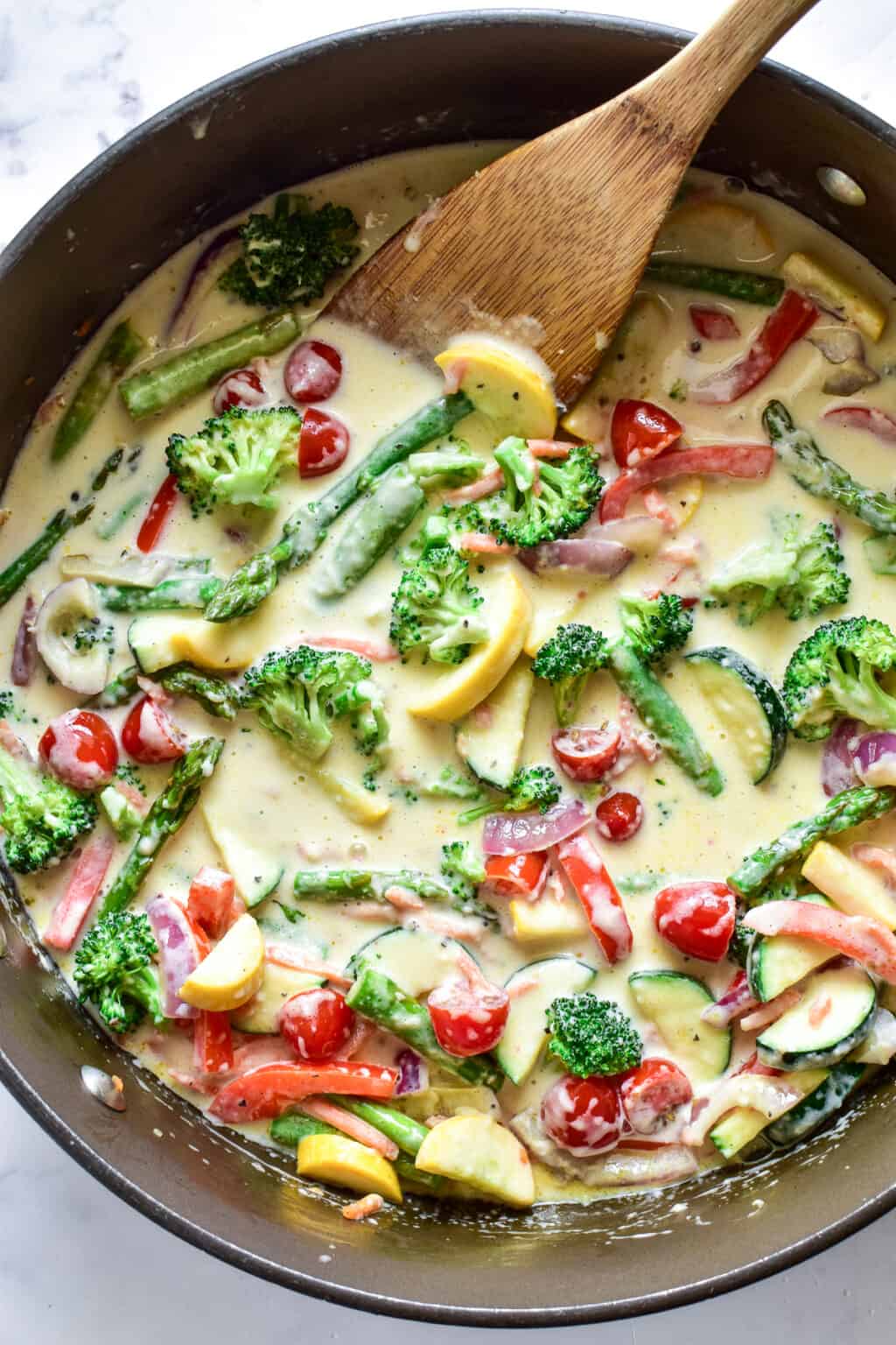 Alfredo Pasta Primavera Lemon Tree Dwelling