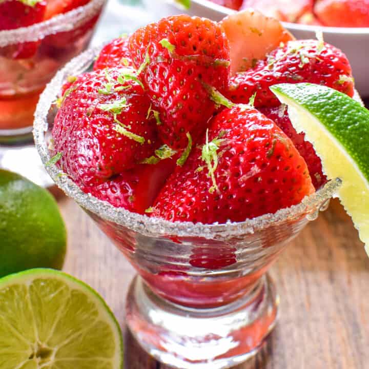 Strawberry Margarita Fruit Salad