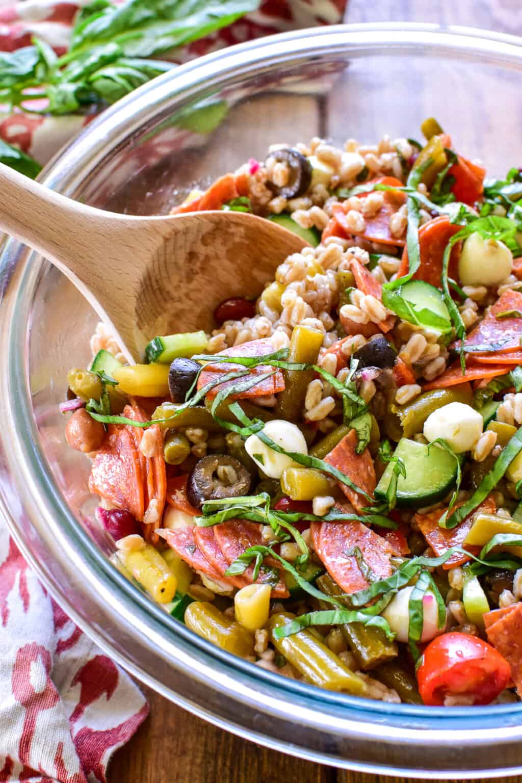 Italian Farro Salad Lemon Tree Dwelling