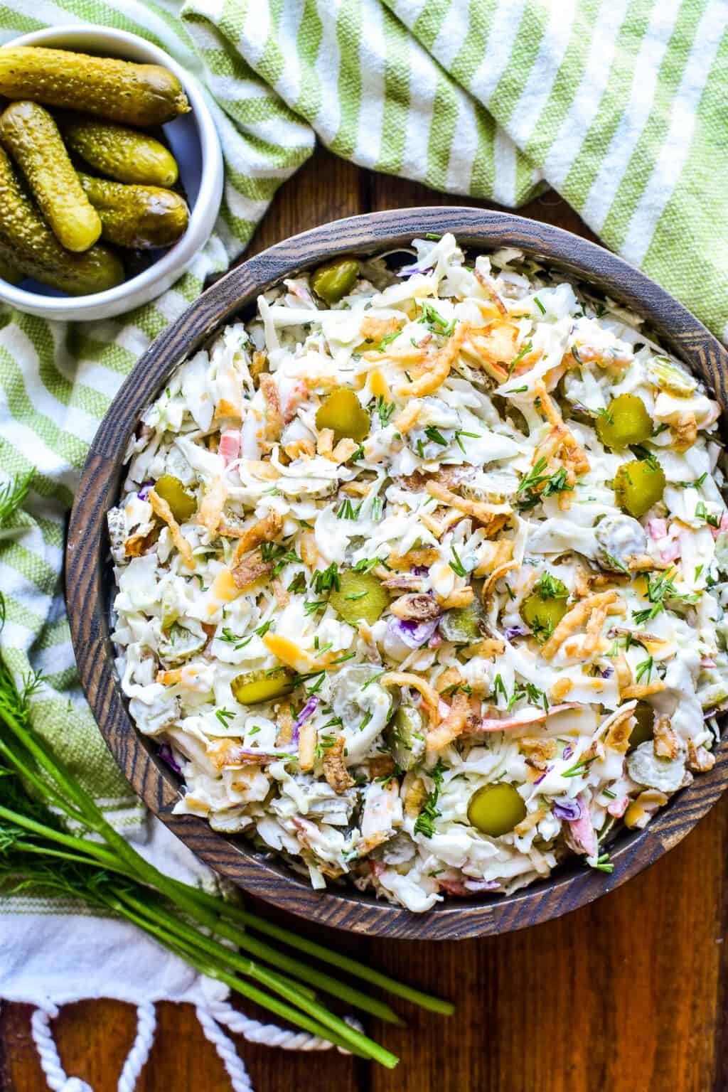 Dill Pickle Coleslaw Lemon Tree Dwelling