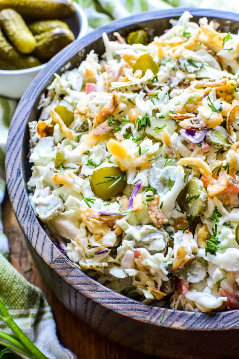 Dill Pickle Coleslaw Lemon Tree Dwelling