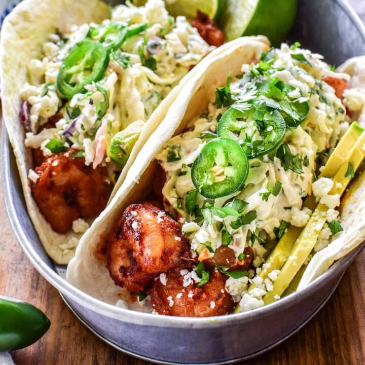 Blackened Shrimp Tacos