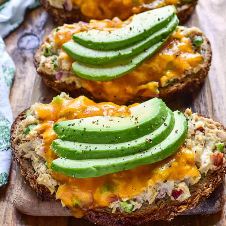 Ultimate Open-Faced Tuna Melt