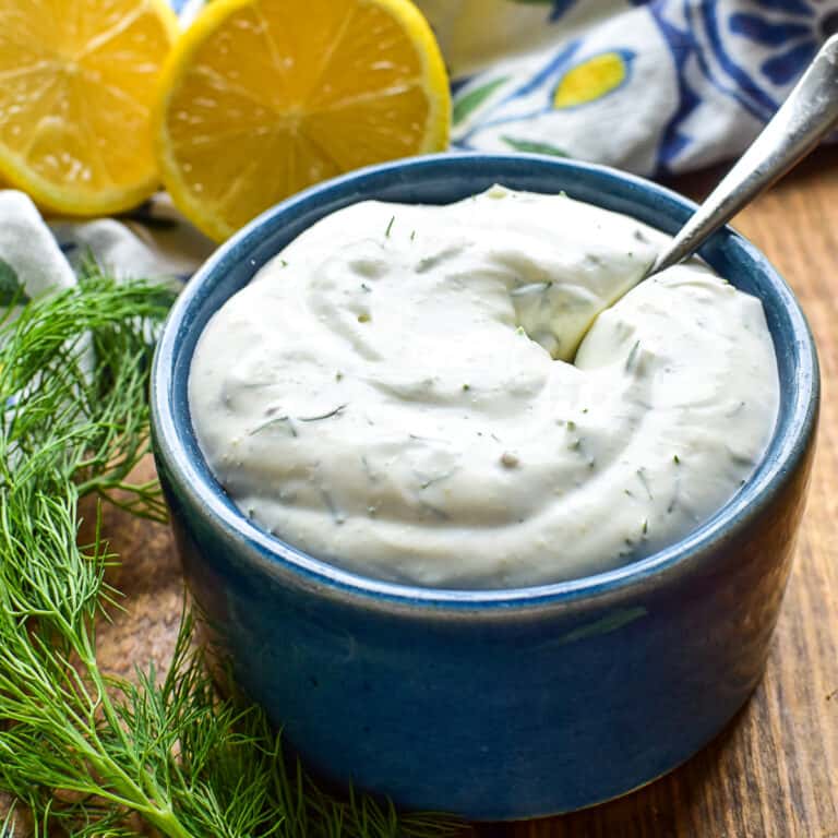 Dill Sour Cream Sauce