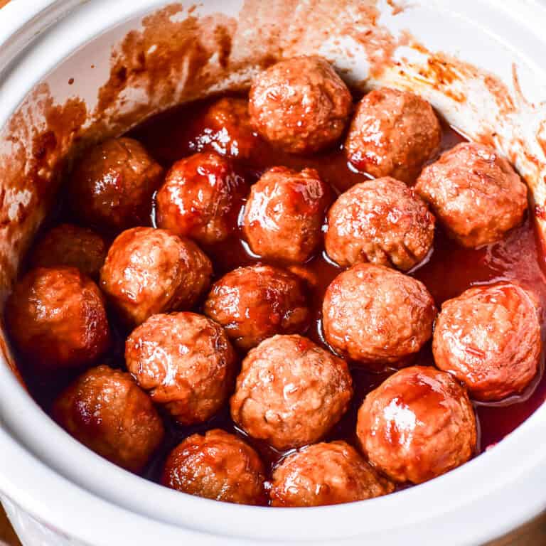 Grape Jelly Meatballs